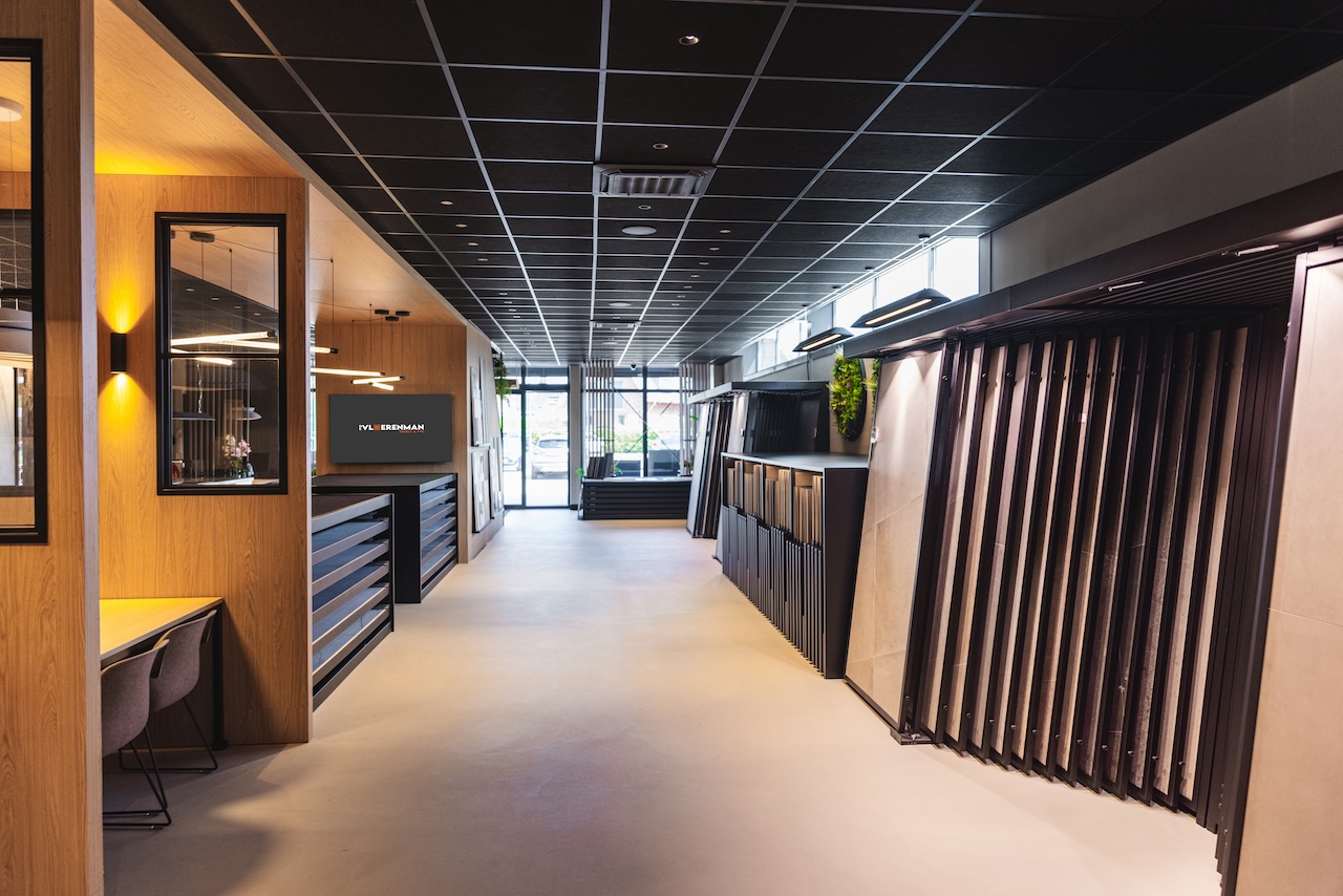 De showroom van Tegelpaleis in IJsselstein