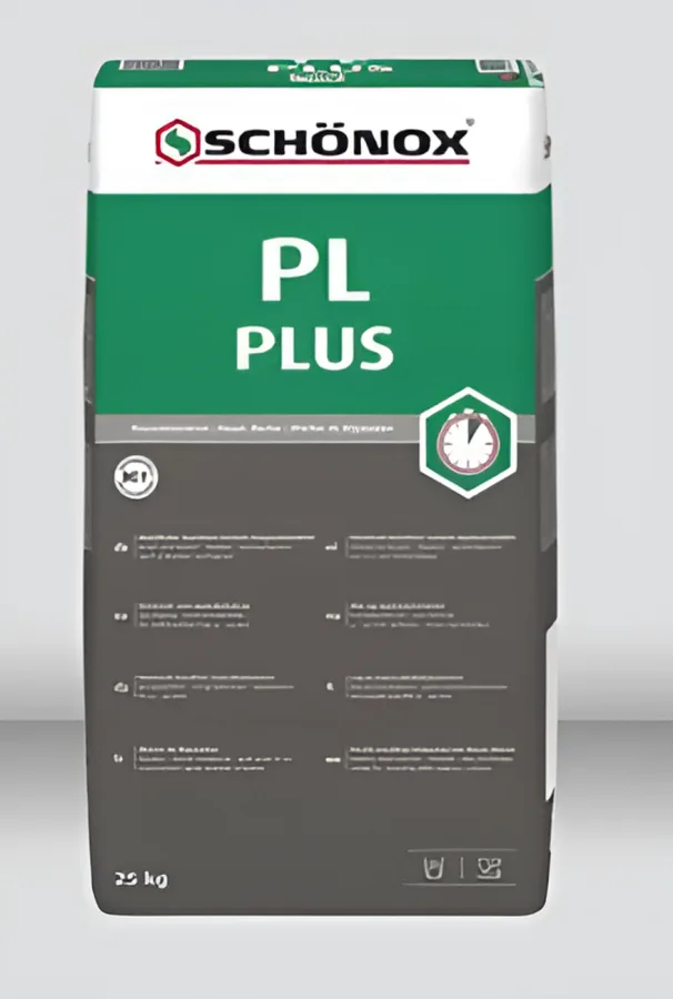 Schonox PL Plus kant en klare universele reparatiemortel 25kg