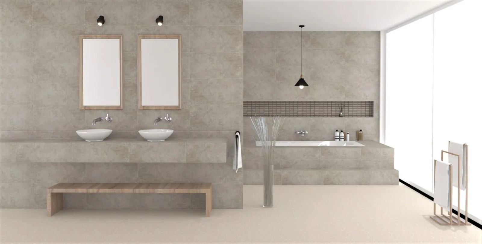 Villeroy & Boch Atlanta Grijs mat 30x60