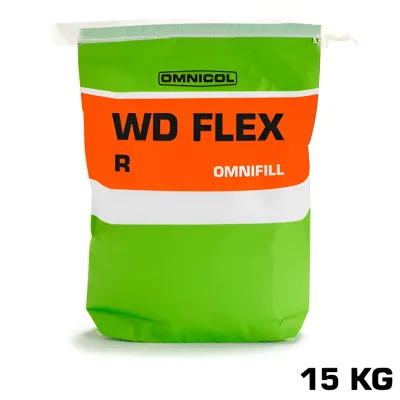 Snelle,flexibel,waterwerende voegmortel 15 Kg.