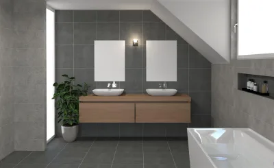 Villeroy & Boch Spotlight Antraciet mat 45x45