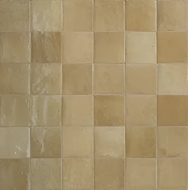 Wandtegel 100X100 Cammelo 10mm Glans