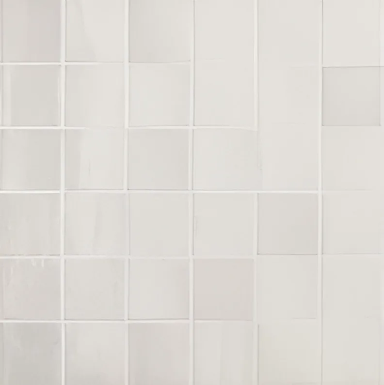 Wandtegel 100X100 Gesso 10mm Glans