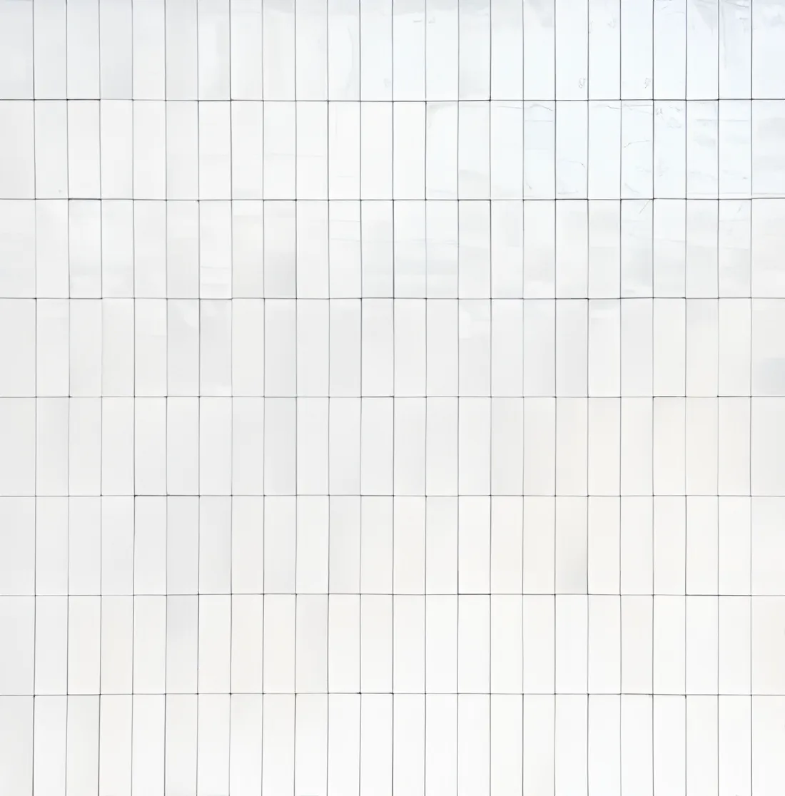 Wandtegel 050X150 Bianco 10mm Glans