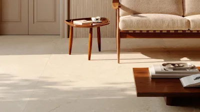 Vloertegel 600X600 Beige 9mm Mat Ret.R10
