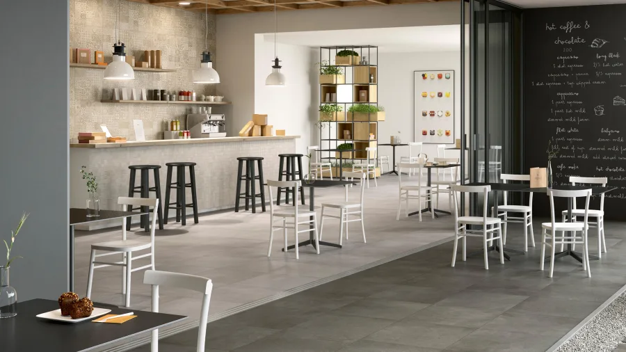 Marazzi Plaster Anthracite C2 mat 60x60 R10