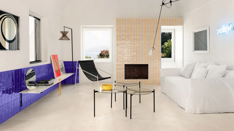 Marazzi Luz Giallo glans 5,3x30