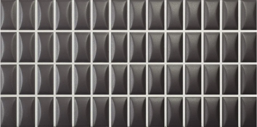 Wow 3D Bars Bevel Onix Matt 12,5x25
