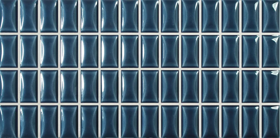Wow 3D Bars Bevel Sapphire Gloss 12,5x25