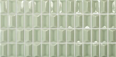 Wow 3D Bars Diamond Jade Gloss 12,5x25