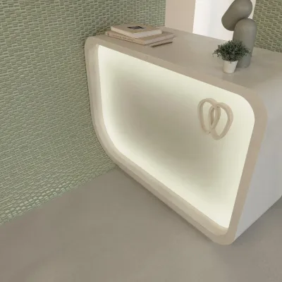 Wow 3D Bars Diamond Jade Gloss 12,5x25