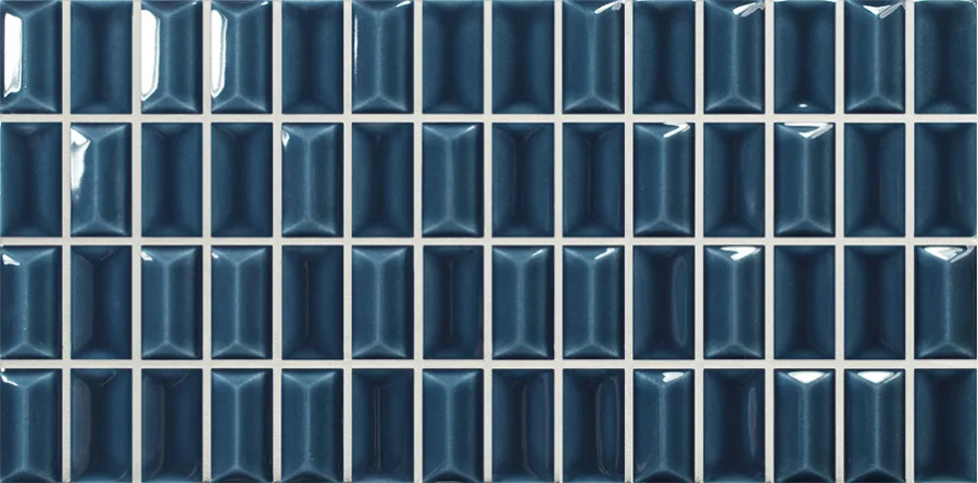 Wow 3D Bars Diamond Sapphire Gloss 12,5x25