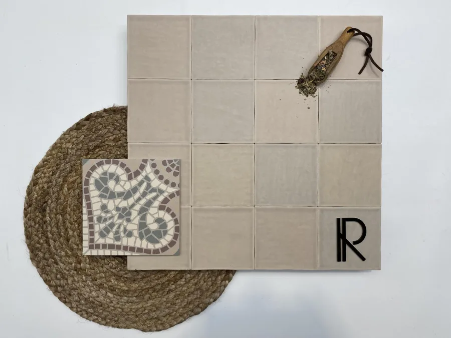 Revoir Paris Atelier Taupe Mat 10x10