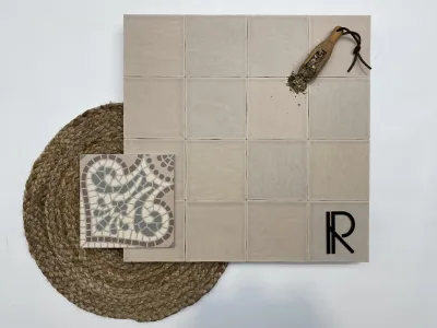 Revoir Paris Atelier Taupe Mat 10x10