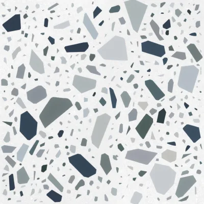 Quintessenza Confetti Bianco Petrolio 18,6x18,6