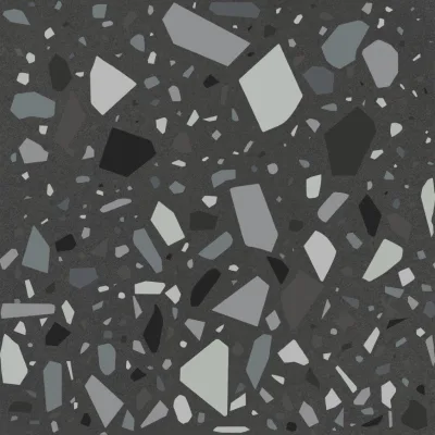 Quintessenza Confetti Nero Petrolio 18,6x18,6