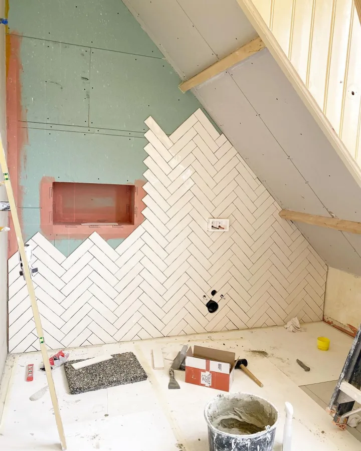 Estudio Ceramico Devon Snow White 7,5x30