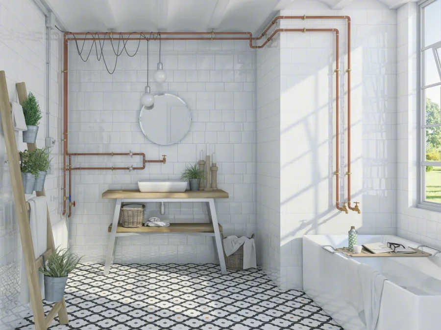 Vives Etnia 20x20 Blanco
