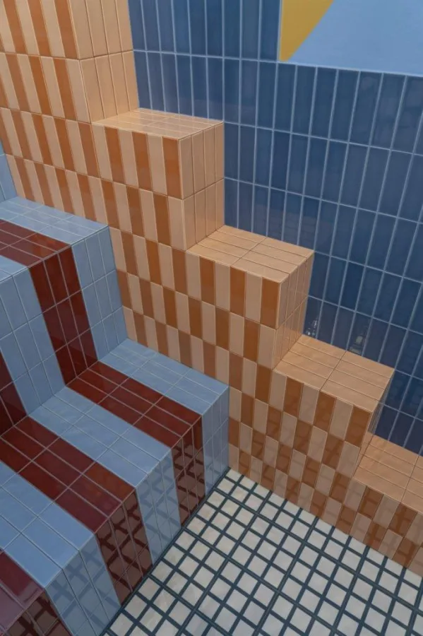 Quintessenza Färgblock Oceano Lucido 5x15