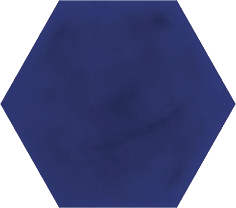 Vives Hexagono Figuli Blue 15x17