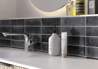 Cifre Jazba Anthracite Brillo 6x24,6