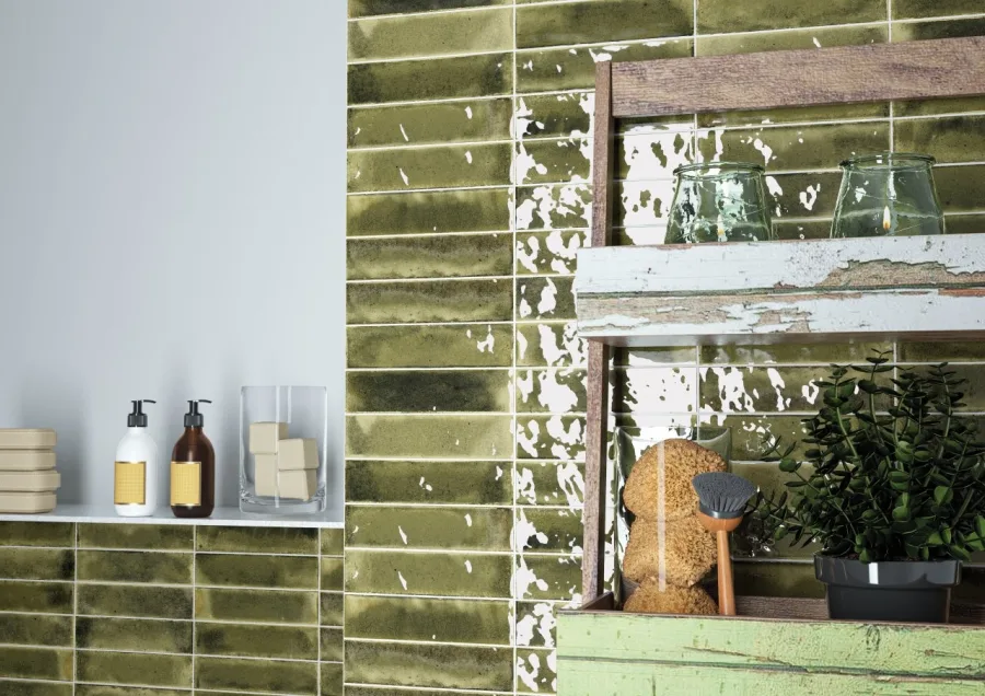 Cifre Jazba Olive Brillo 6x24,6