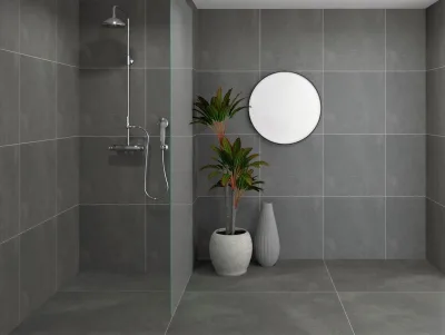 Villeroy & Boch Hudson Antraciet mat 60x60