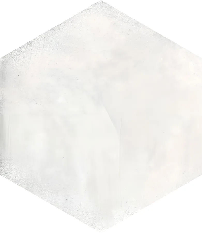 Vives Laverton Hexágono Bampton Nieve 23,3x26,8