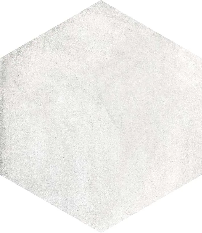 Vives Laverton Hexágono Bampton Nieve 23,3x26,8