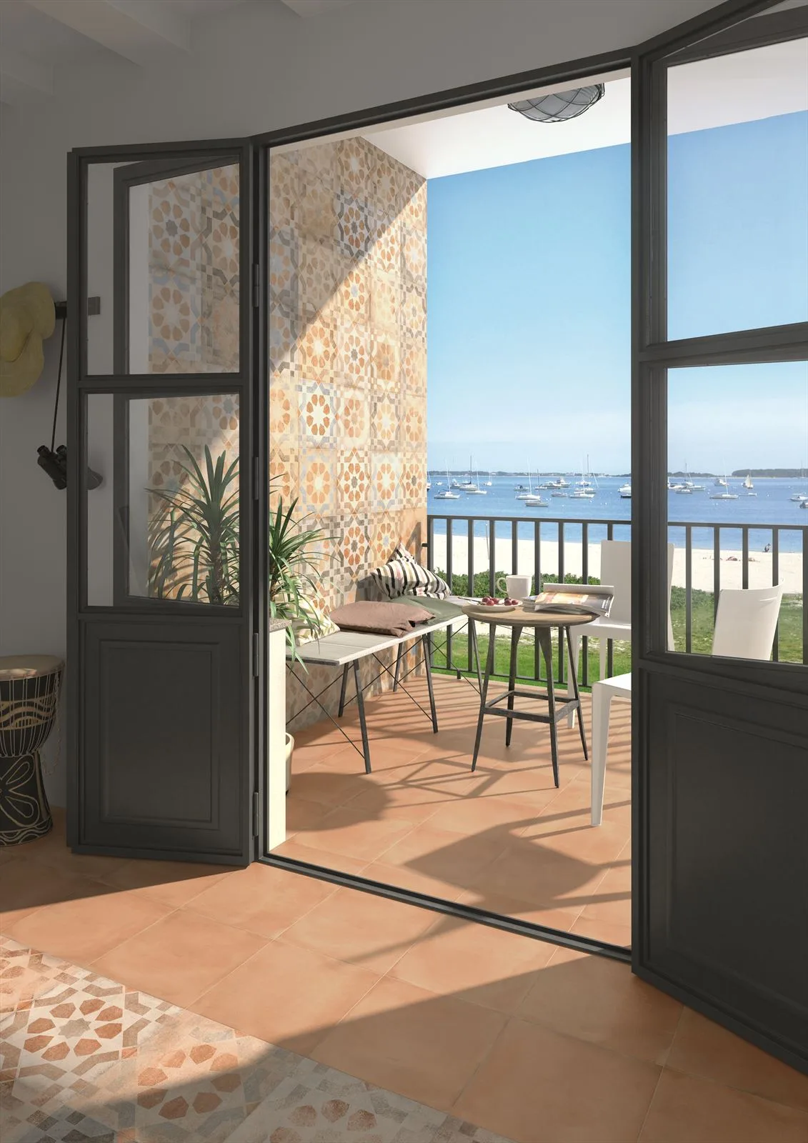 Vives Laverton-R Natural 80x80