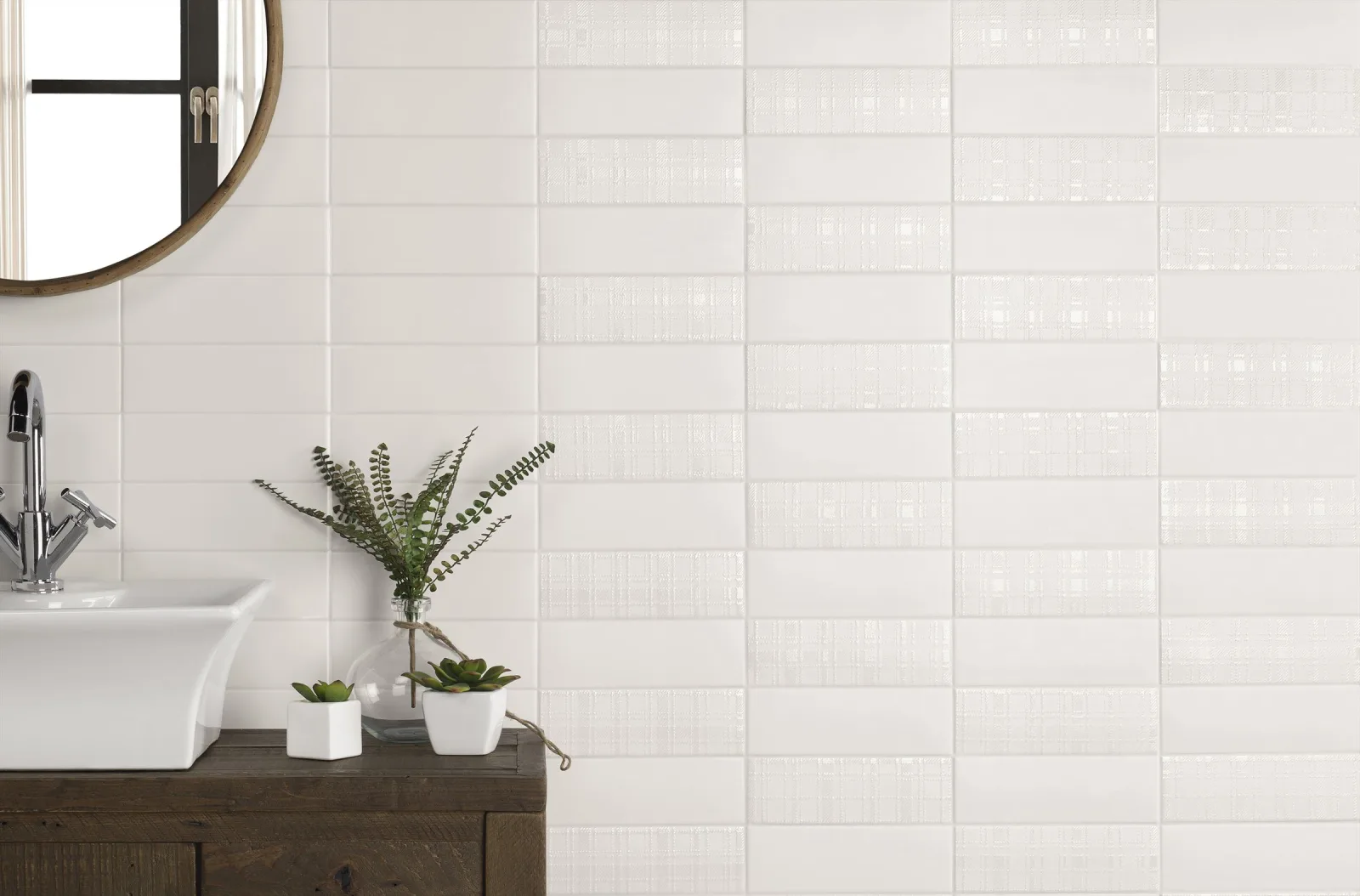 Natucer London White Matt 7,2x22,2