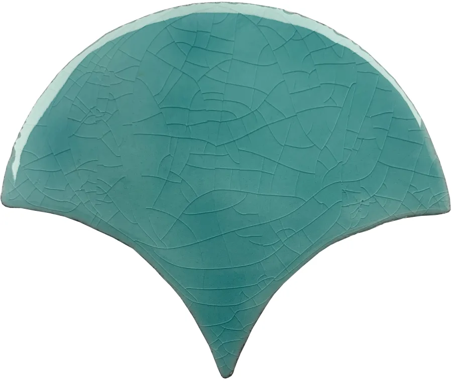 Alcoceram Malaga Escama 11,5x10 Verde Azulado