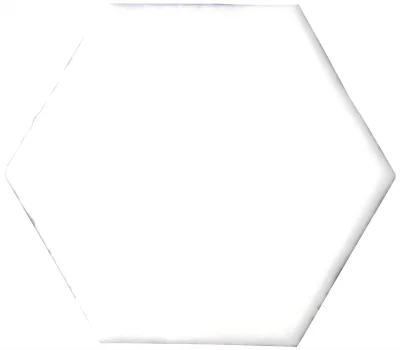 Alcoceram Malaga Exagono 10x11,5 Blanco