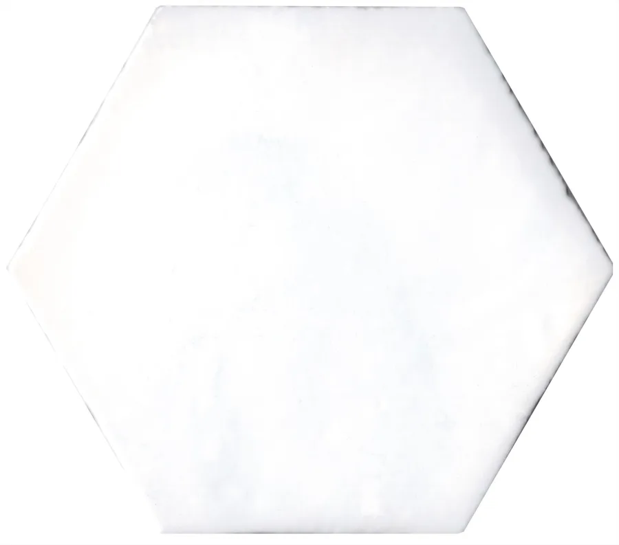 Alcoceram Malaga Exagono 10x11,5 Blanco Mate