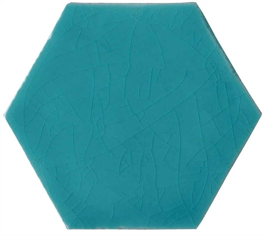 Alcoceram Malaga Exagono 10x11,5 Verde Azulado