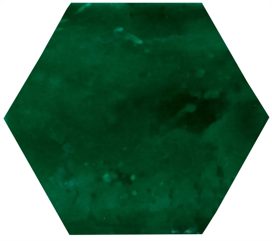 Alcoceram Malaga Exagono 10x11,5 Verde Cobre