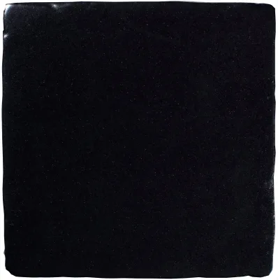 Alcoceram Malaga Negro Mate 10x10