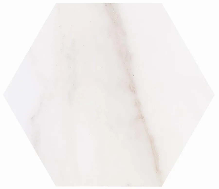 Cifre Marble Line Hexagono Diamond Gold Mate 15x17