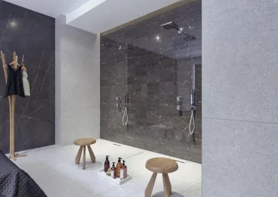 Cifre Marble Line Hexagono Marquina Mate 15x17