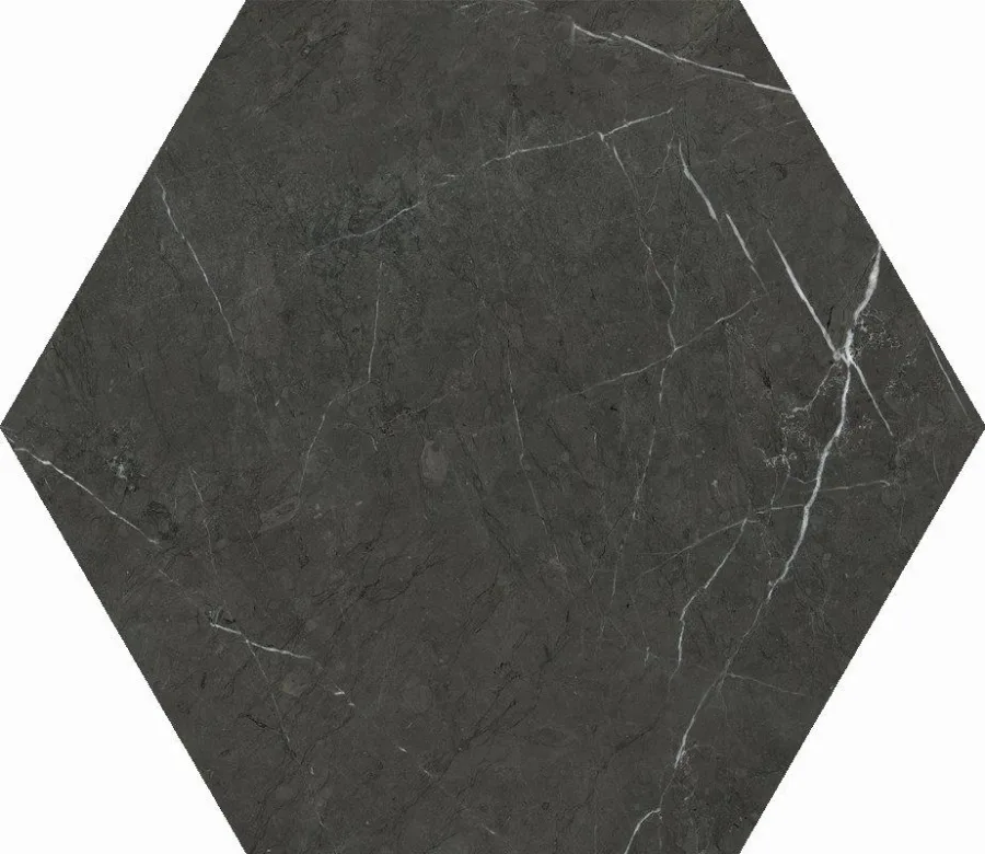 Cifre Marble Line Hexagono Marquina Mate 15x17