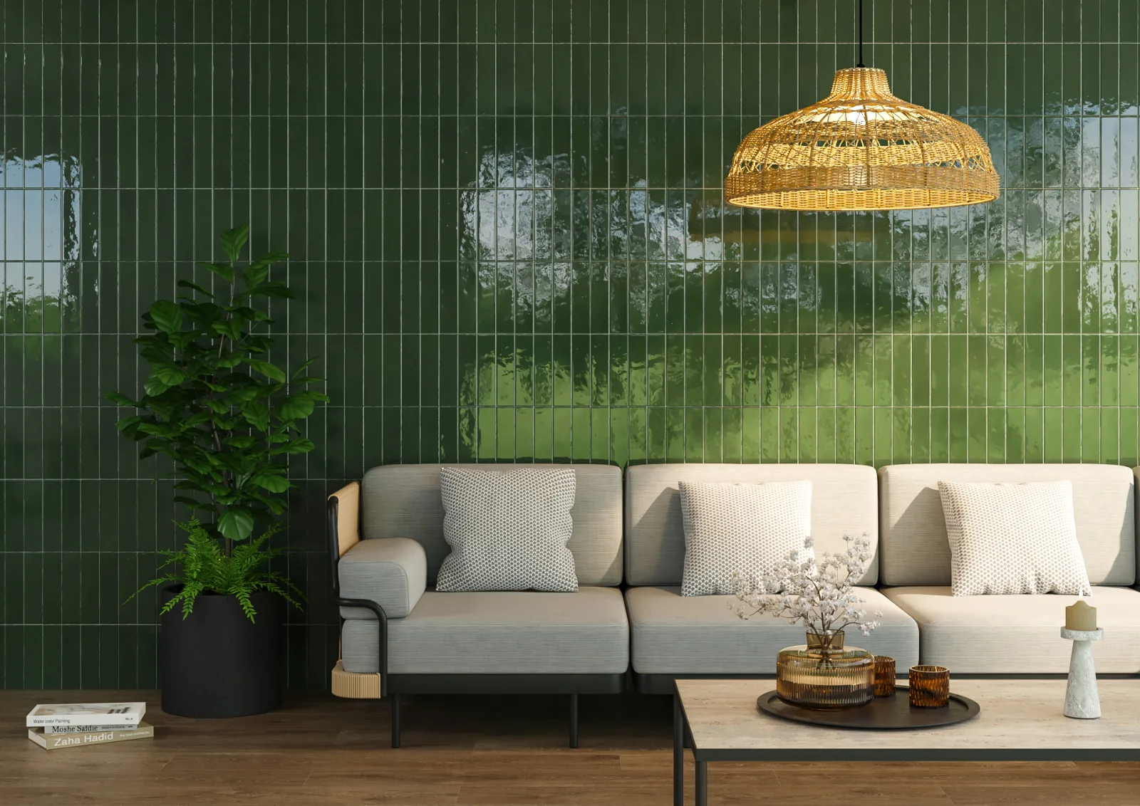 Estudio Ceramico Maris Emerald Forest 6,2x25