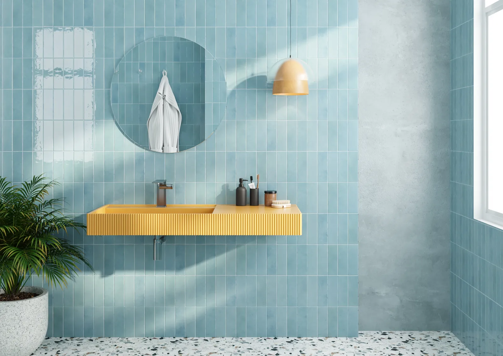 Estudio Ceramico Maris Lagoon Blue 6,2x25