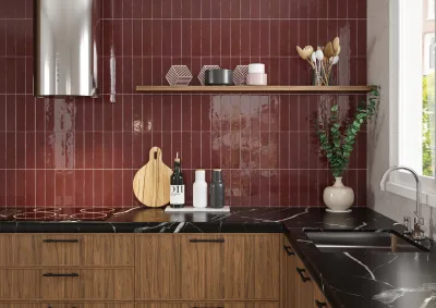 Estudio Ceramico Maris Spiced Red 6,2x25