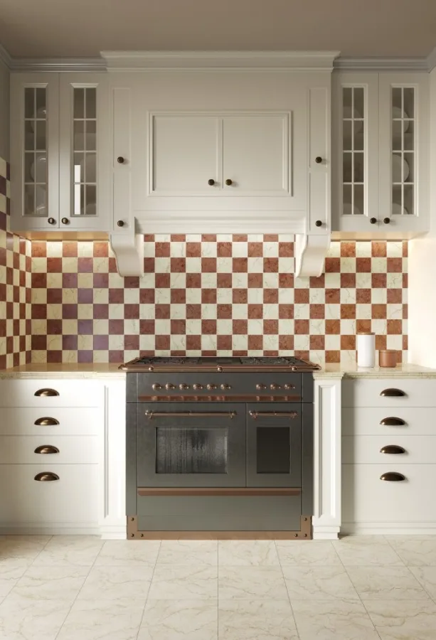 Unicomstarker Marmorea Botticino Ret. 60x60