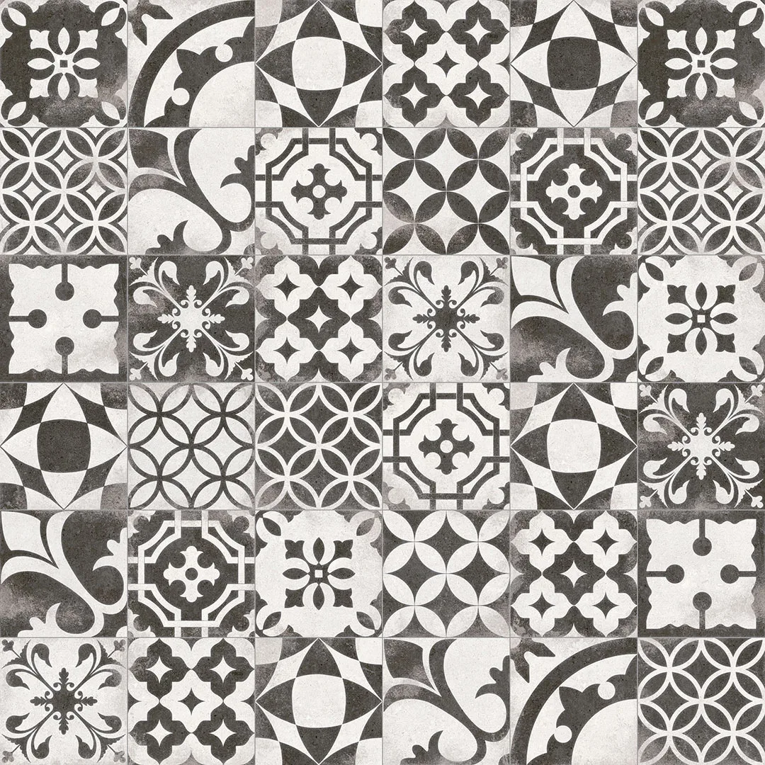 Vives Nassau Berkane Negro (Mix) 20x20