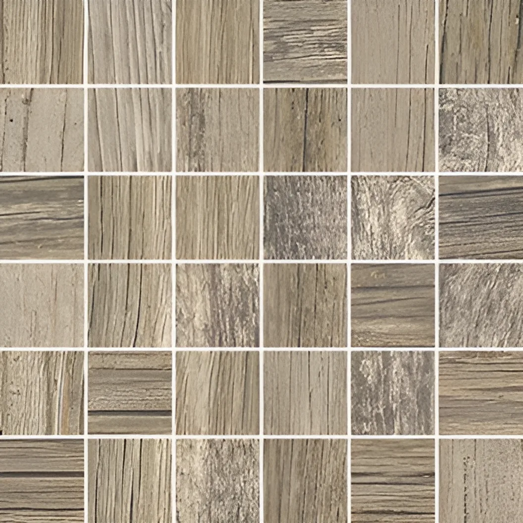 Villeroy & Boch Wood Selection Grijs mat 5x5
