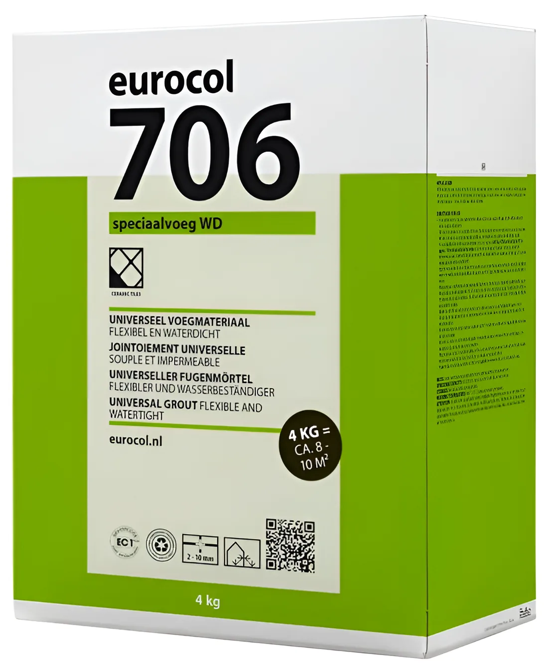 Voegmiddel doos 4kg Basaltgrijs Speciaal