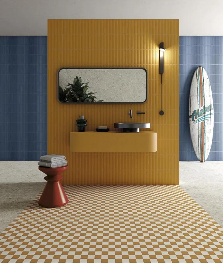 Vives Surf Waikiki Ocre Brillo 23x33,5