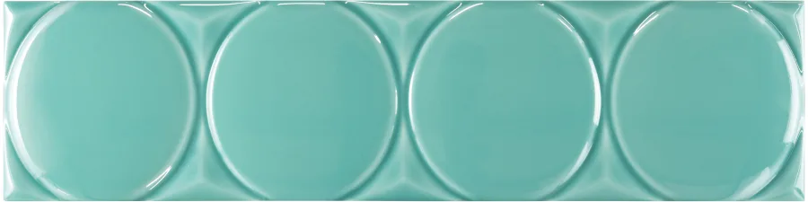 Cevica Waves Circle Seafoam 11,25x45