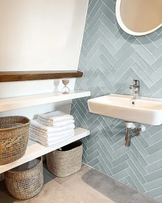 Natucer Zellige Blu 6,2x25